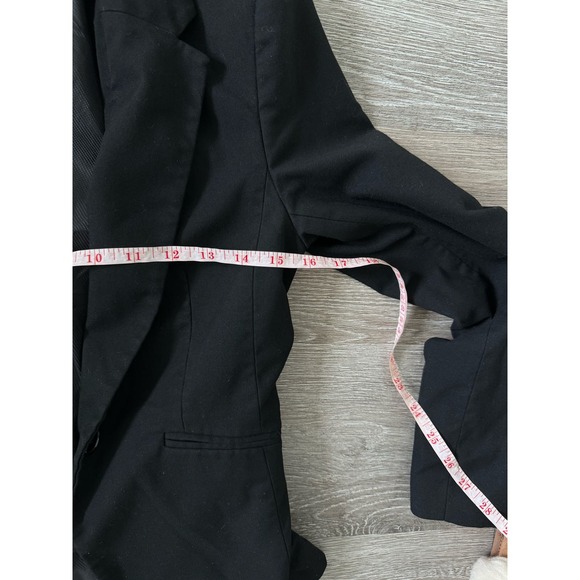 H&M EUC Slim Fitted Blazer Black Size XS Single Breasted - Picture 10 of 11